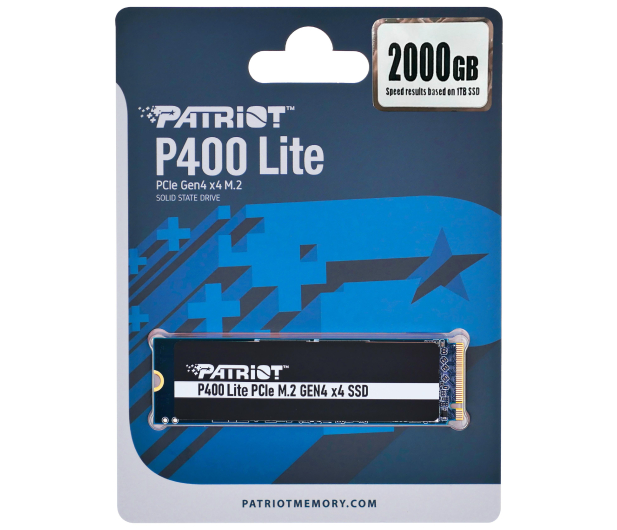 Patriot 2TB M.2 PCIe Gen4 NVMe P400 Lite - 1113167 - zdjęcie 5